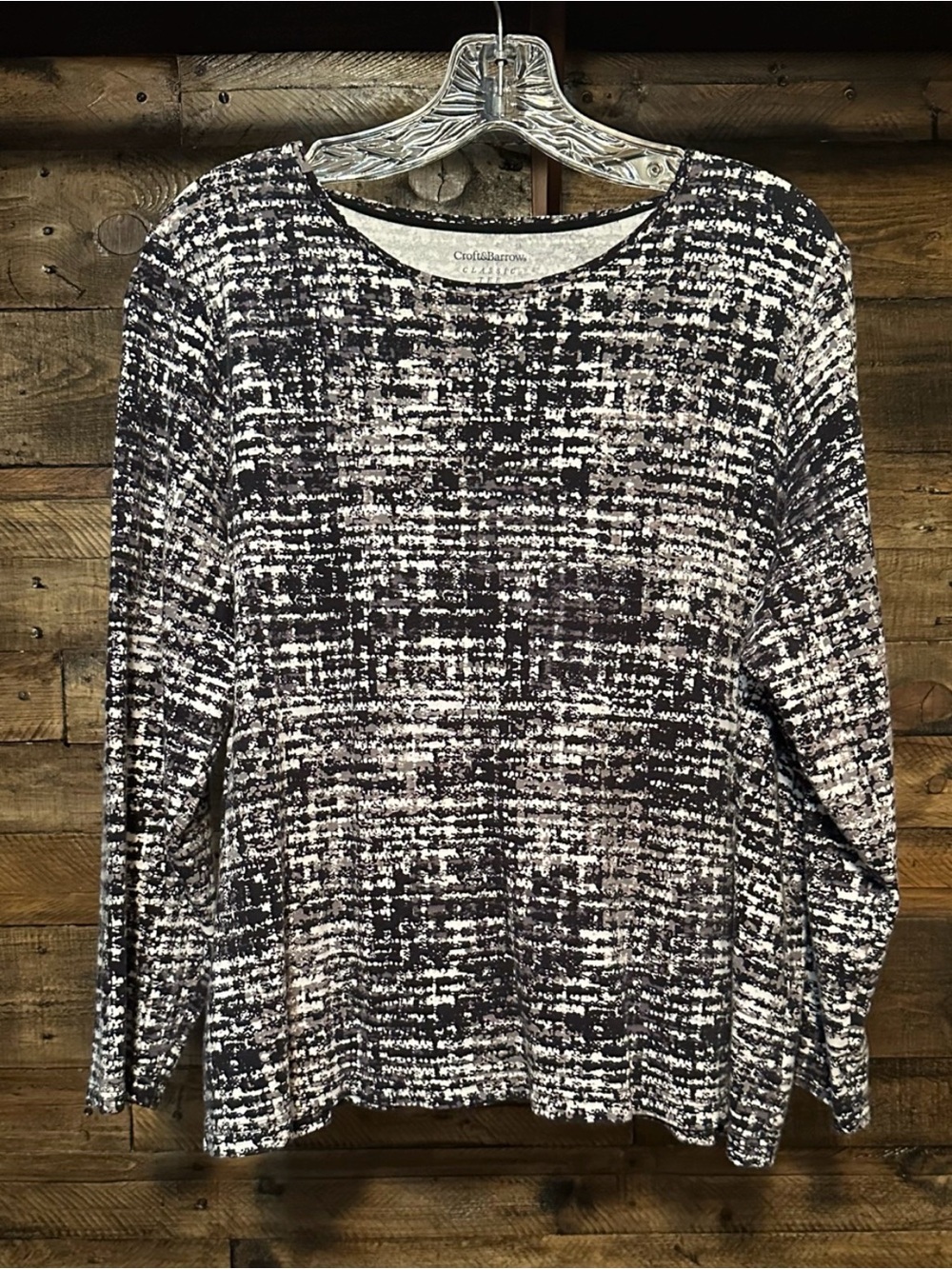 Croft & Barrow Long Sleeve Classic TShirt